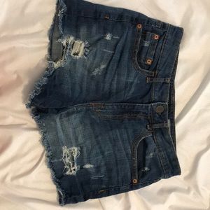 Aeropostale high wasted midi shorts